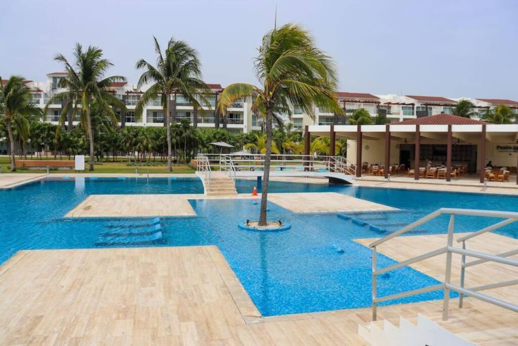 Mareazul Beachfront Apartment 2Br Private Pool Casa Ancora Playa del Carmen Exteriör bild